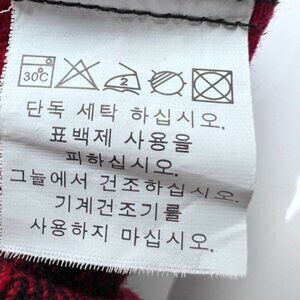 Coat Dress Buffalo Check Long With Hood Size XL Back & Red Plaid Pull On Henley